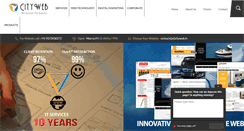 Desktop Screenshot of cityweb.in